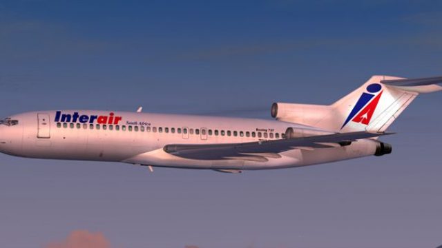 Screenshot 1 — Interair Boeing 727-100