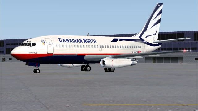 Screenshot 1 — Canadian North Boeing 737-200