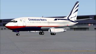 Screenshot 1 — Canadian North Boeing 737-200