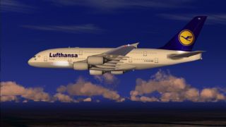 Screenshot 1 — Lufthansa Airbus A380