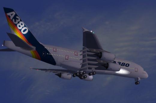 Airbus A380 Panel for FSX