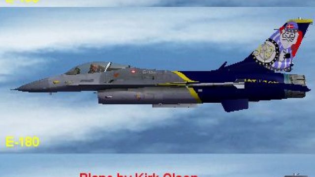 Screenshot 1 — Royal Danish F-16