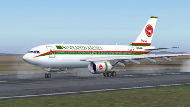 Screenshot 1 — Biman Airbus A310-300