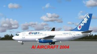 Screenshot 1 — Canjet Boeing 737-200