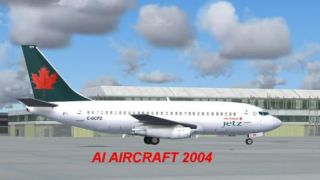 Screenshot 1 — Air Canada Jetz Boeing 737-200