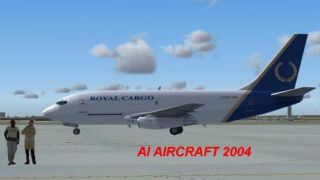 Screenshot 1 — Royal Cargo 737-200