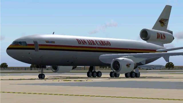 Screenshot 1 — DAS Air Cargo Douglas DC-10-30