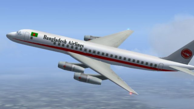 Screenshot 1 — Biman Douglas DC-8-55