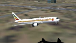 Screenshot 1 — Ethiopian Airlines Boeing 767-300ER