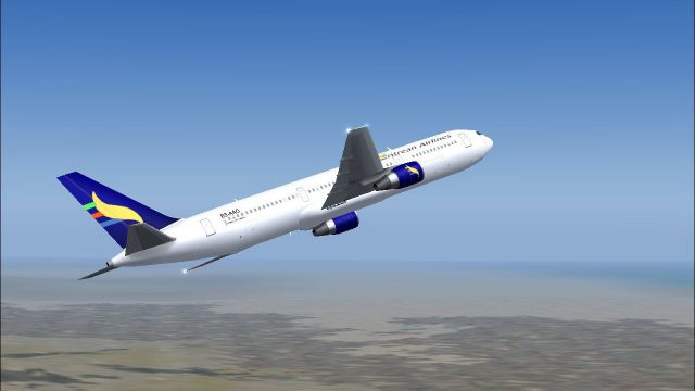 Screenshot 1 — Eritrean Airlines Boeing 767-300ER