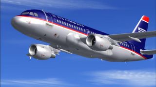 Screenshot 2 — US Airways Shuttle Airbus A319