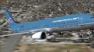 Screenshot 1 — FSFreeForAll.net Boeing 737-400