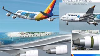 Screenshot 3 — Air Pacific Boeing 747-412