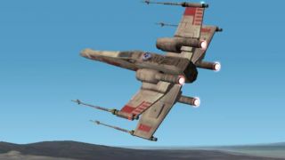 Screenshot 3 — FS200x T-65AC4 X-Wing and Panel Package