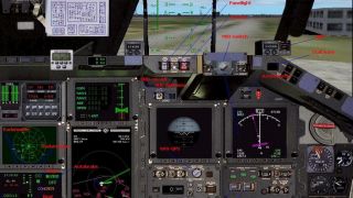 Screenshot 3 — Nick’s Space Shuttle Landing Challenge, Final Release