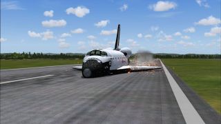 Screenshot 7 — Nick’s Space Shuttle Landing Challenge, Final Release