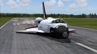 Screenshot 5 — Nick’s Space Shuttle Landing Challenge, Final Release