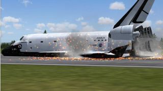 Screenshot 9 — Nick’s Space Shuttle Landing Challenge, Final Release