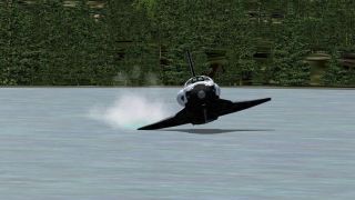 Screenshot 4 — Nick’s Space Shuttle Landing Challenge, Final Release