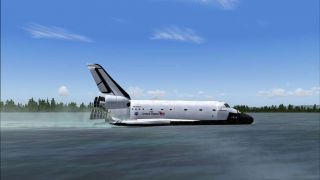 Screenshot 25 — Nick’s Space Shuttle Landing Challenge, Final Release