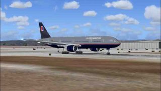 Screenshot 1 — United Airlines Boeing 777-300
