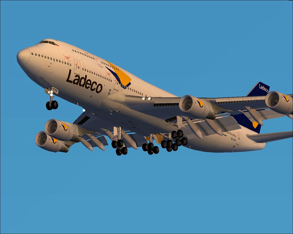 Ladeco Boeing 747-400 for FS2004
