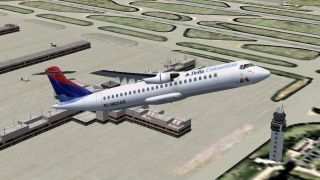 Screenshot 1 — Delta Connection ATR 72-200