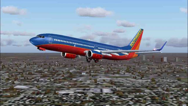 Screenshot 1 — Southwest Airlines Boeing 737-700 N777UA