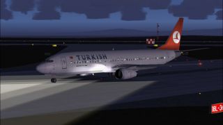 Screenshot 2 — Turkish Boeing 737-400