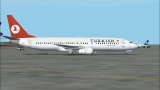 Screenshot 1 — Turkish Boeing 737-400