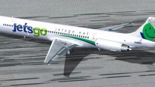 Screenshot 1 — JETSGO Airlines MD-83