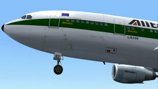 Screenshot 3 — Alitalia Airbus A300B4-200 Textures only