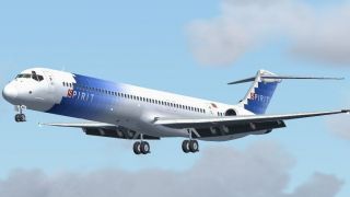 Screenshot 3 — Spirit Airlines MD-83