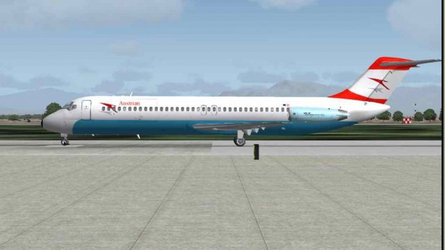 Screenshot 1 — Austrian Douglas DC-9 (NC)