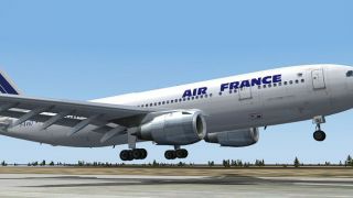Screenshot 1 — Air France Airbus A300B4-200 Textures only