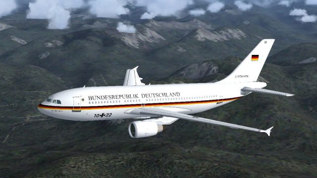 Screenshot 1 — Luftwaffe Airbus A310-300