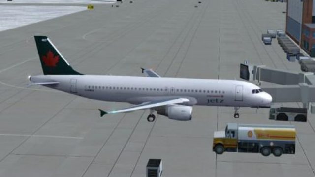 Screenshot 1 — Jetz Airbus A320-200 V2