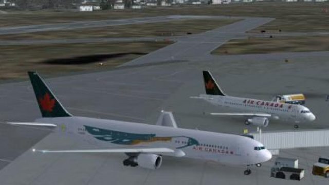 Screenshot 1 — Air Canada Boeing 767-300 PW