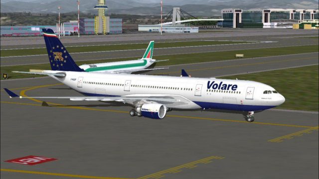 Screenshot 1 — Volare Airlines Airbus A330-200 I-VLEF