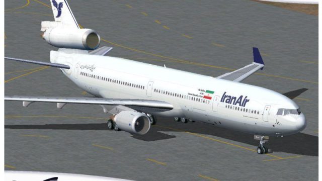 Screenshot 1 — Iran Air McDonnell Douglas MD-11
