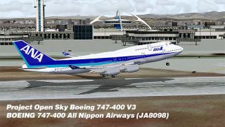 Screenshot 3 — All Nippon Airways Boeing 747-400 JA8098