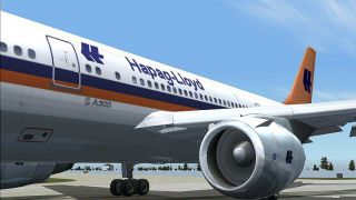 Screenshot 1 — Federal Hapag-Lloyd A300B4-200 Textures only