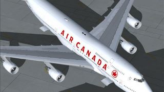 Screenshot 3 — Air Canada Boeing 747-400