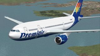 Screenshot 2 — Premiair Airbus 300B4-120. Textures only