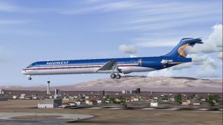Screenshot 1 — Midwest Airlines MD-83