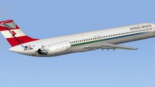 Screenshot 2 — Austrian Airlines MD-82