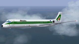 Screenshot 1 — Alitalia McDonnell Douglas MD-83