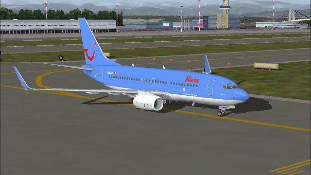 Screenshot 1 — Neos Boeing 737-700