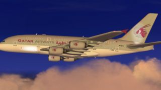 Screenshot 1 — Qatar Airways Airbus A380