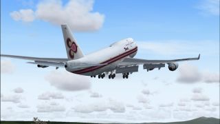 Screenshot 4 — FS2004/FS2002 Boeing 747-4D7 Thai Airlines